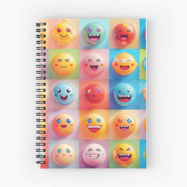 Item preview, Colorful Array of Emoji Expressions designed and sold by palmyst.