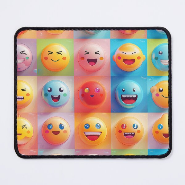 Item preview, Colorful Array of Emoji Expressions designed and sold by palmyst.