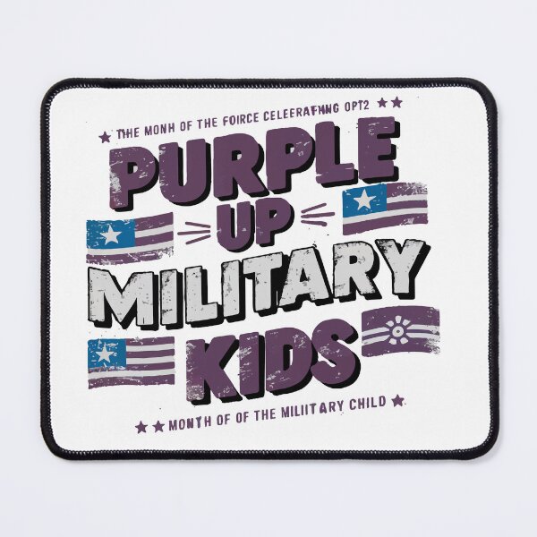 Item preview, Purple Up for Military Kids During Dandelion Military Child Appreciation Month designed and sold by dreamprinthq.
