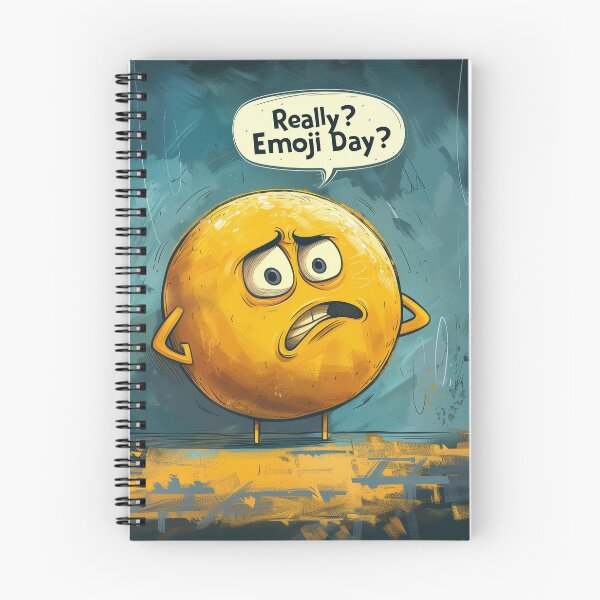 Item preview, Skeptical Emoji's Day of Doubt designed and sold by palmyst.