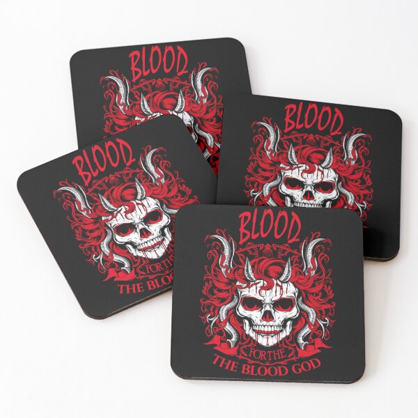 Item preview, Blood for the blood god designed and sold by DREAMINGROOSTER.