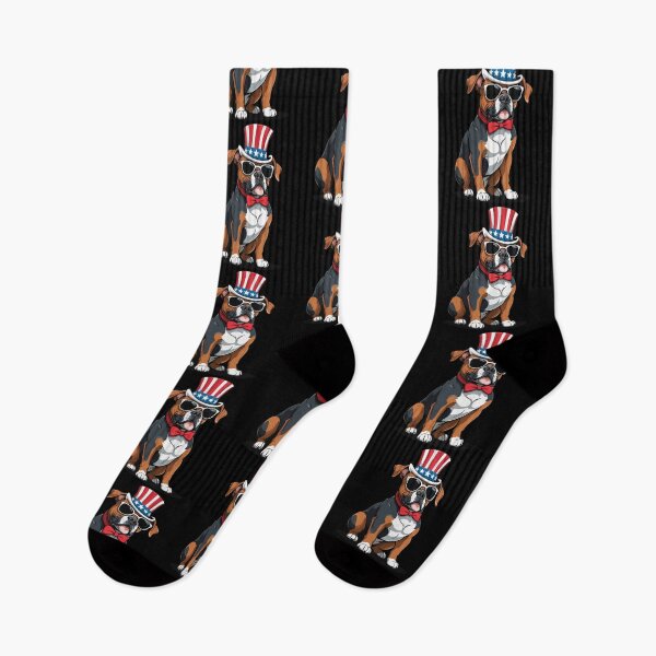 Item preview, American Boxer Patriotic Dog Lover Design designed and sold by LuminOrb.