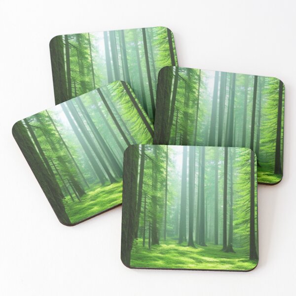 Item preview, Tranquil Green Mossy Forest designed and sold by MeetMatilda.