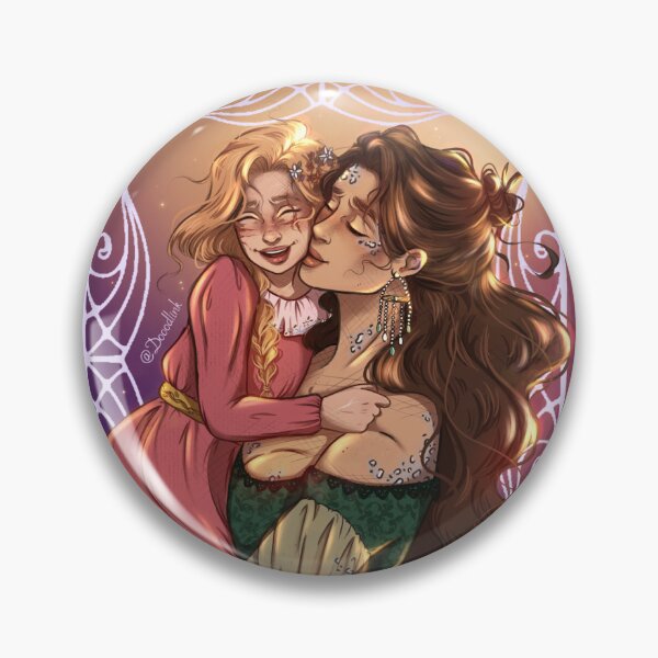 Item preview, Lysandra and Evangeline 3 print  designed and sold by DoodlingLenn.