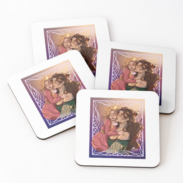 Item preview, Lysandra and Evangeline 3 print  designed and sold by DoodlingLenn.