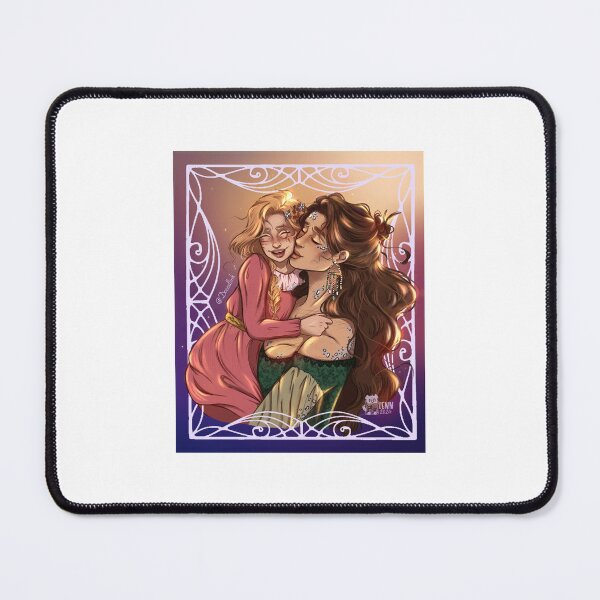 Item preview, Lysandra and Evangeline 3 print  designed and sold by DoodlingLenn.