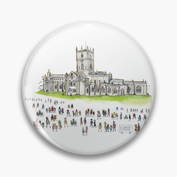 Item preview, St Davids Cathedral, Illustrated Tribute designed and sold by FoleyPottery.