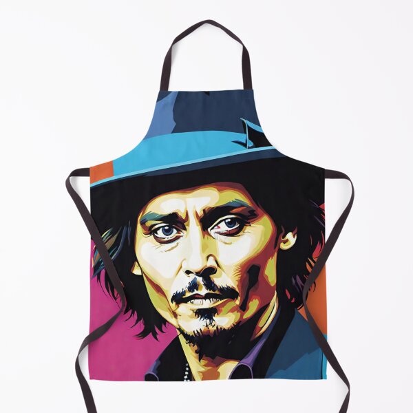 Item preview, johnny depp, fan art, mascot, drawing, art designed and sold by DonnaBlankaArt.