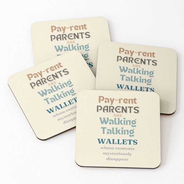 Item preview, Pay-rent Parents designed and sold by AnnDart.