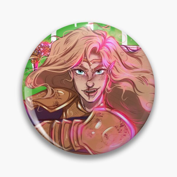 Item preview, Aelin and Goldryn print designed and sold by DoodlingLenn.