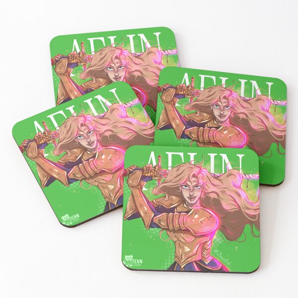 Item preview, Aelin and Goldryn print designed and sold by DoodlingLenn.