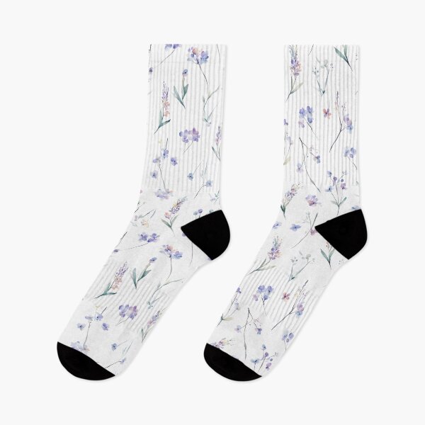 Artikelvorschau, Elegantes Blumenmuster mit Lavendel- und Pfirsich-Hintergrundblumen, Blumenmuster-Design entworfen und verkauft von StickerinoShop.