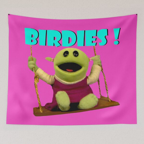 Item preview, Ok Birdies Nanalan, Who's that wonderful girl, Nanalan kids TV show, Birdies designed and sold by FebricFusion.