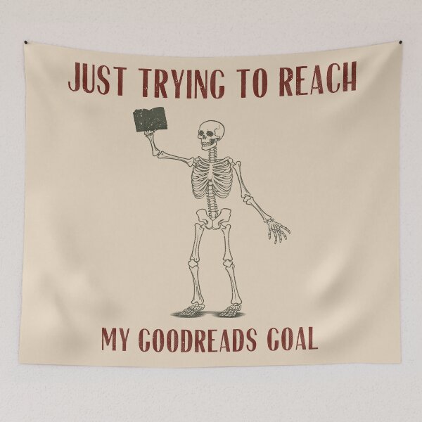 Item preview, Goodreads goal designed and sold by Kirsten Lia.