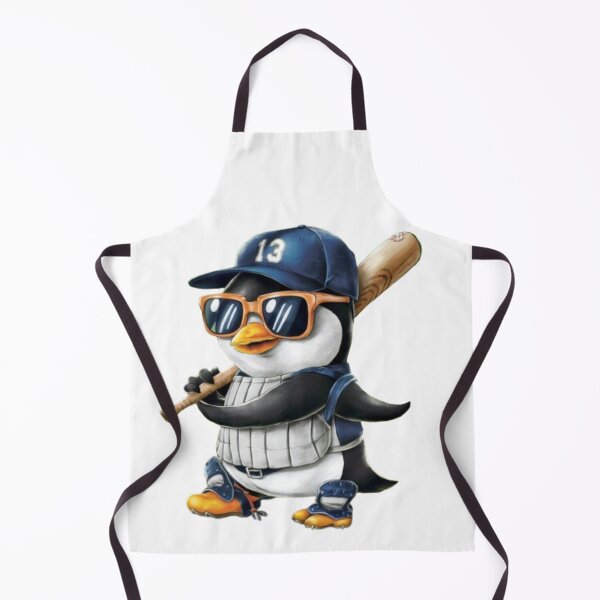 Item preview, Penguin Baseball Panda Playing Baseball Penguin designed and sold by SztylishDesigns.