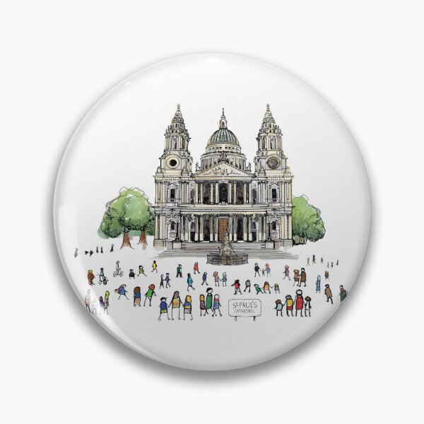 Item preview, St Pauls Cathedral, Illustrated Tribute designed and sold by FoleyPottery.