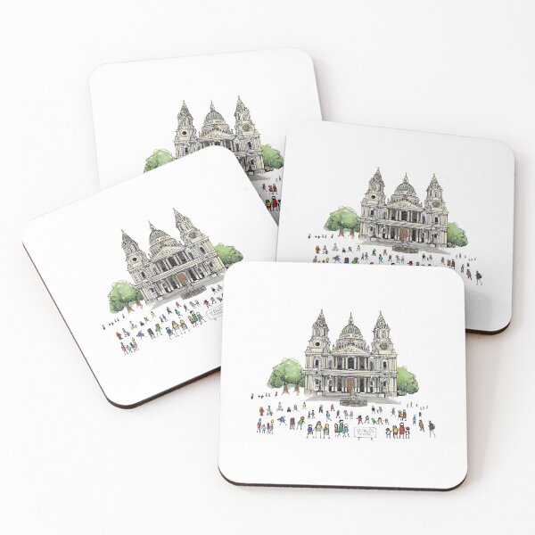 Item preview, St Pauls Cathedral, Illustrated Tribute designed and sold by FoleyPottery.