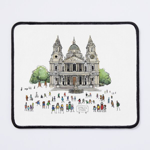 Item preview, St Pauls Cathedral, Illustrated Tribute designed and sold by FoleyPottery.