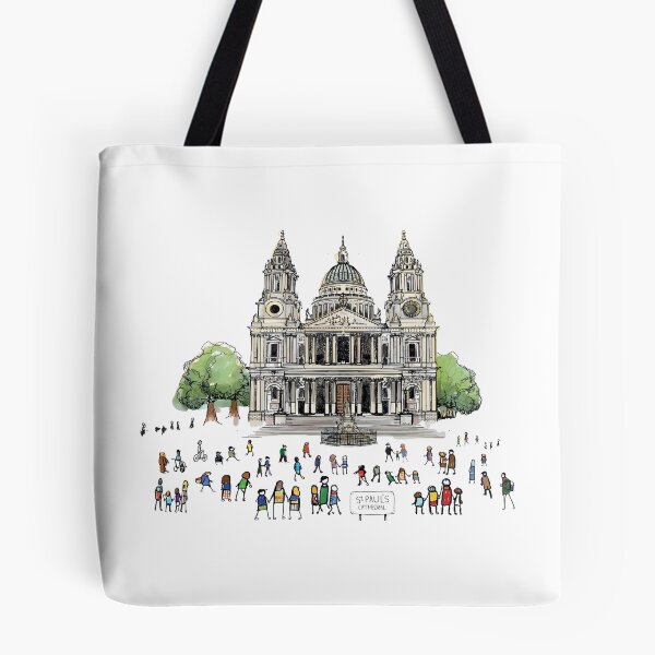 Item preview, St Pauls Cathedral, Illustrated Tribute designed and sold by FoleyPottery.