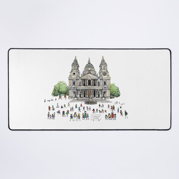 Item preview, St Pauls Cathedral, Illustrated Tribute designed and sold by FoleyPottery.