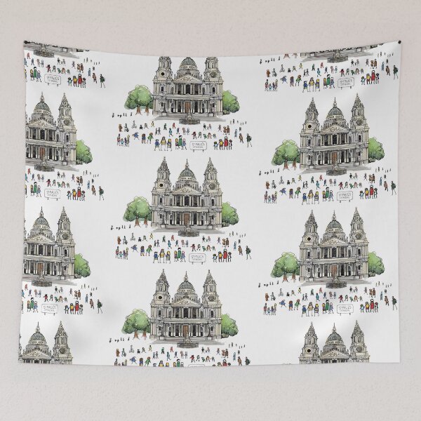 Item preview, St Pauls Cathedral, Illustrated Tribute designed and sold by FoleyPottery.