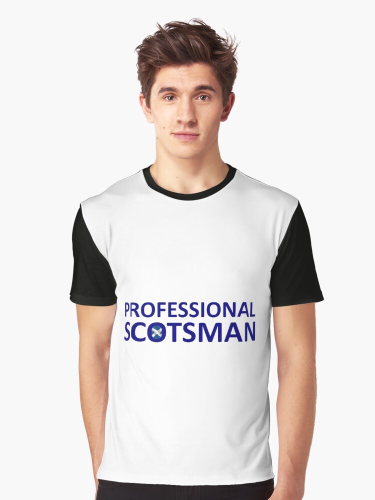 Thumbnail 1 of 5, Graphic T-Shirt, Professional Scotsman designed and sold by Machrihanish.