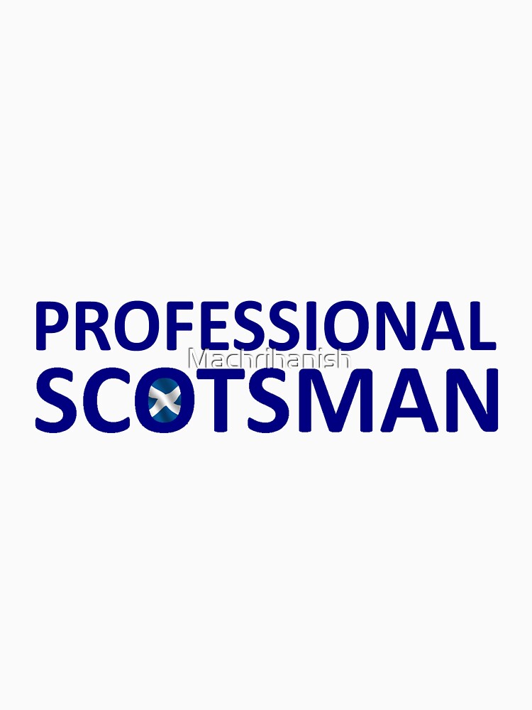 Thumbnail 7 of 7, Classic T-Shirt, Professional Scotsman designed and sold by Machrihanish.