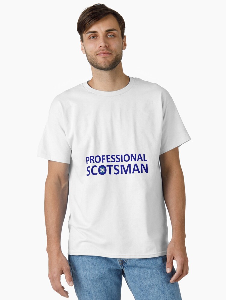 Thumbnail 1 of 7, Classic T-Shirt, Professional Scotsman designed and sold by Machrihanish.