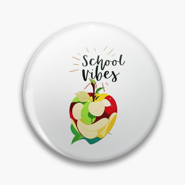 Item preview, School Vibes A Retro Design Vintage Style T-Shirt designed and sold by WitMeme.