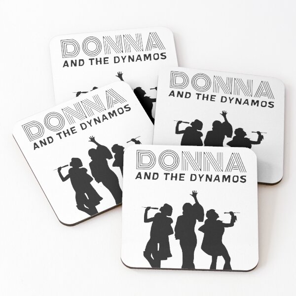Item preview, Donna and the Dynamos Fan Poster designed and sold by Mowgv.
