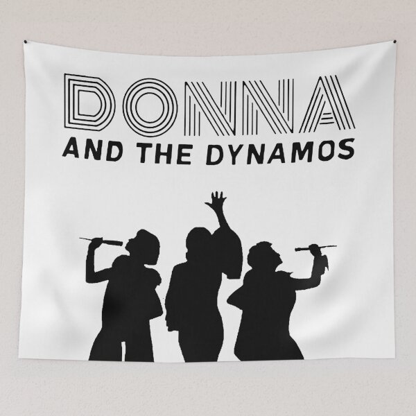 Item preview, Donna and the Dynamos Fan Poster designed and sold by Mowgv.