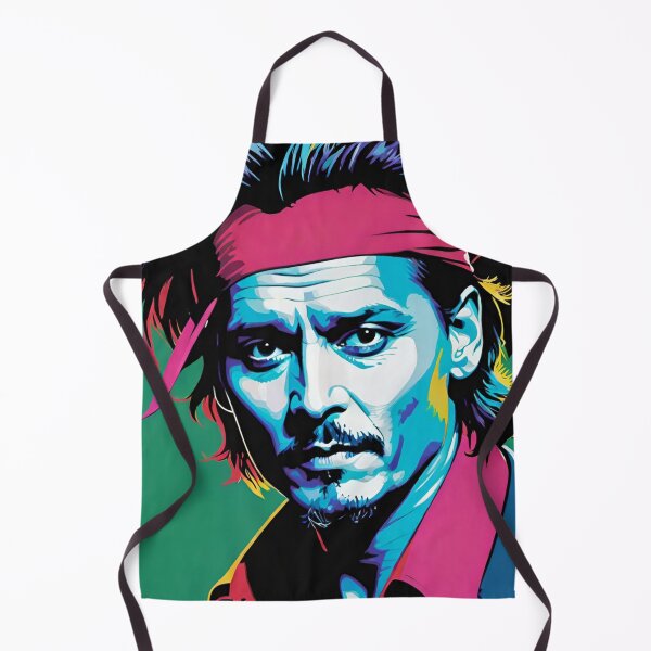 Item preview, johnny depp, fan art, mascot, drawing, art designed and sold by DonnaBlankaArt.