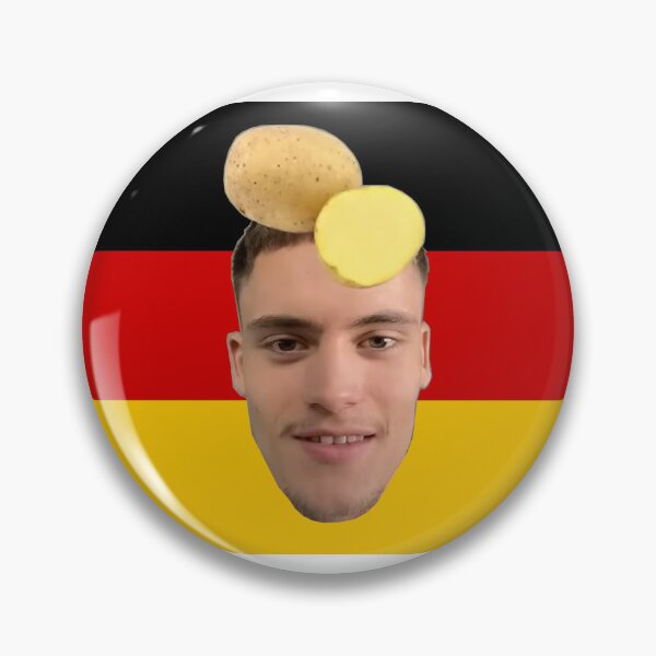 Item preview, Potato on the 1 funny Wirtz/Germany EM European Championship motif designed and sold by DerBruddler.