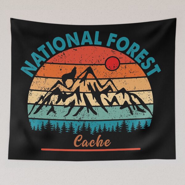 Item preview, Cache National Forest designed and sold by graphic-map.