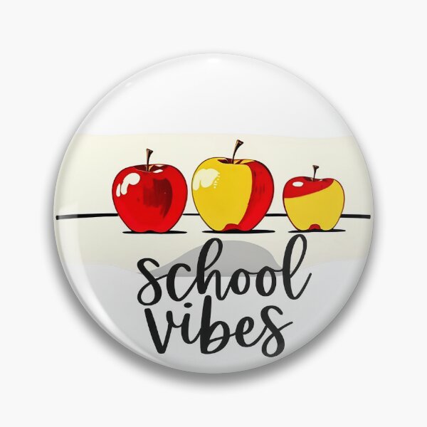 Item preview, School Vibes A Retro Design Vintage Style T-Shirt designed and sold by WitMeme.