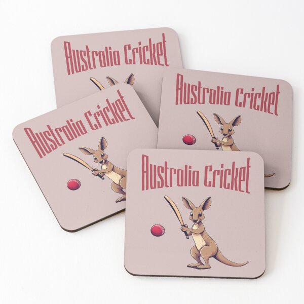 Item preview, Australia Cricket Funny Kangaroo Australian Wildlife designed and sold by MomentumCloset.