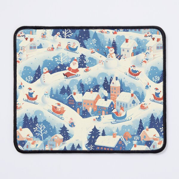 Item preview, Magical Christmas Village Patterns designed and sold by Windy-market.