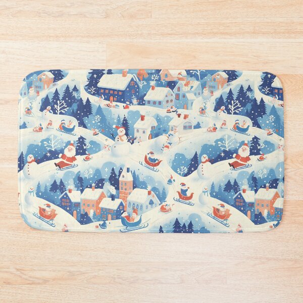 Item preview, Magical Christmas Village Patterns designed and sold by Windy-market.