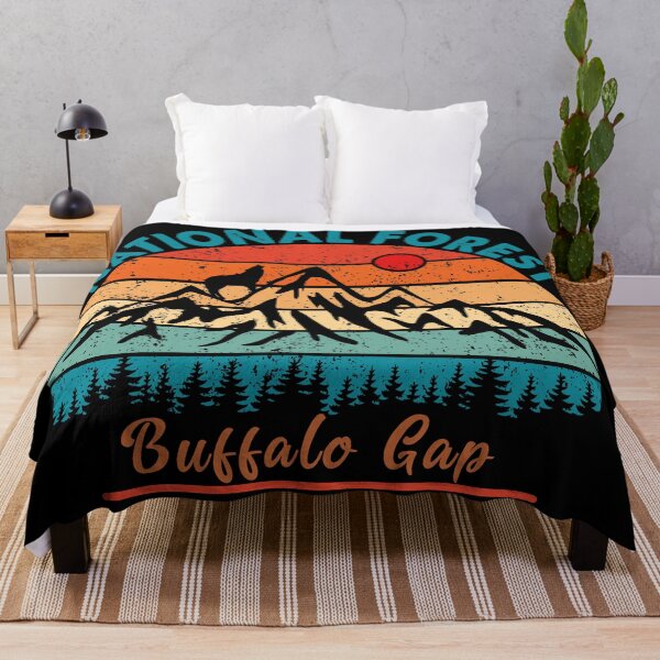 Item preview, Buffalo Gap National Grassland designed and sold by graphic-map.