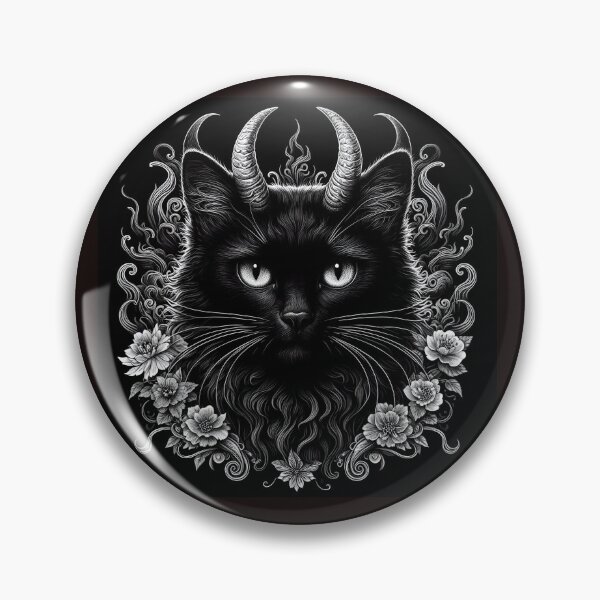 Item preview, Horned Kitty designed and sold by Jurand  Creations.
