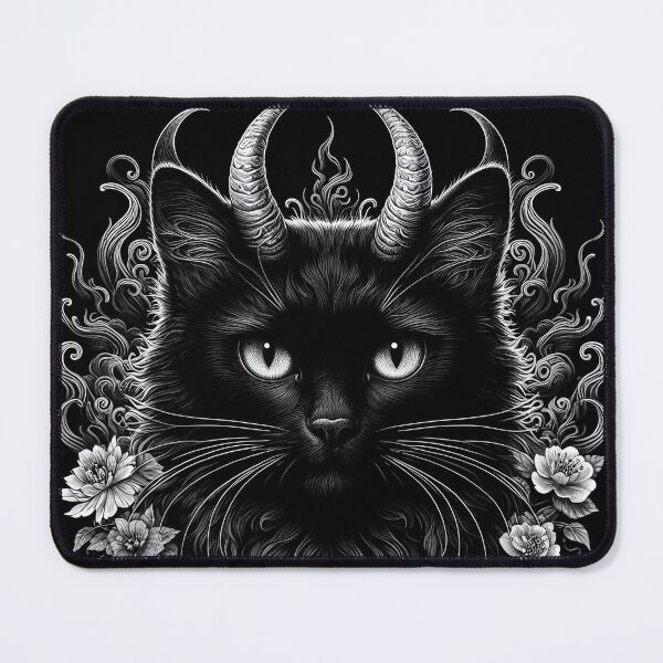 Item preview, Horned Kitty designed and sold by Jurand  Creations.