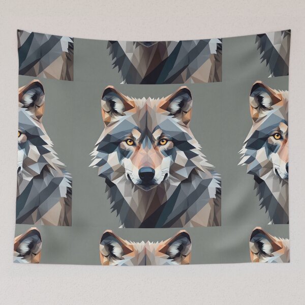Item preview, Wolf Digital Art - Wild designed and sold by edlewis72.