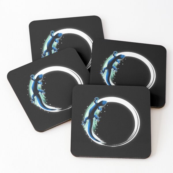 Item preview, Enso Zen Gecko Pattern Get Your Balance designed and sold by BeataY6Art.