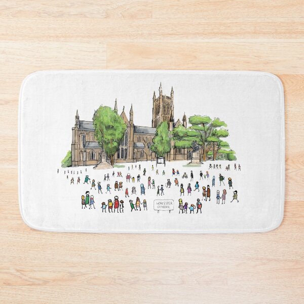Item preview, Worcester Cathedral, Illustrated Tribute designed and sold by FoleyPottery.