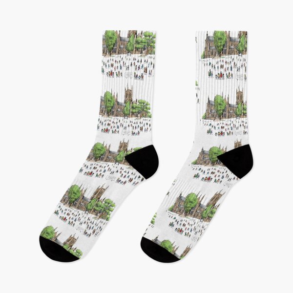Item preview, Worcester Cathedral, Illustrated Tribute designed and sold by FoleyPottery.