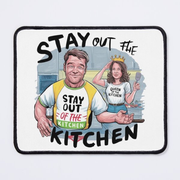 Item preview, Funny Stay Out Of The Kitchen Pickleball-Shirt Dad Mom Women designed and sold by SztylishDesigns.