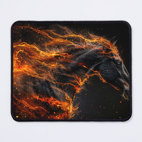 Item preview, Flaming Horse 01 designed and sold by mhfoto.