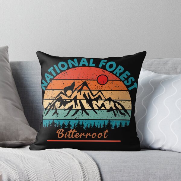 Item preview, Bitterroot National Forest designed and sold by graphic-map.