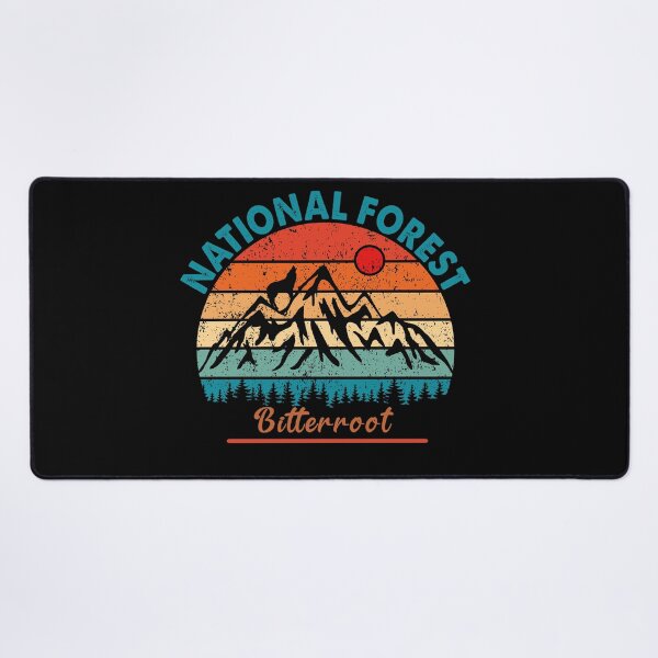 Item preview, Bitterroot National Forest designed and sold by graphic-map.