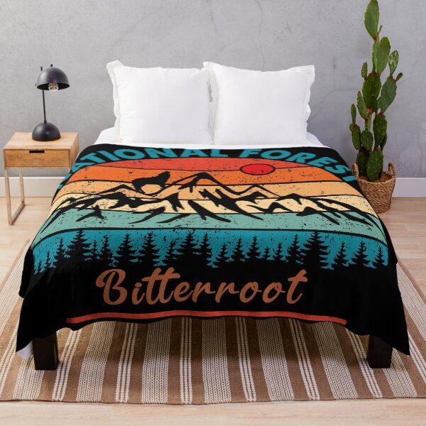 Item preview, Bitterroot National Forest designed and sold by graphic-map.